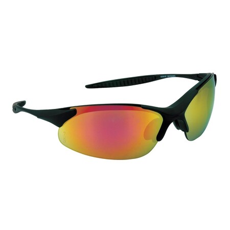 Sunbelt Safety Glasses, Cobra, Half Frame 2.9" x5.45" x1.6" A-B1SG1528